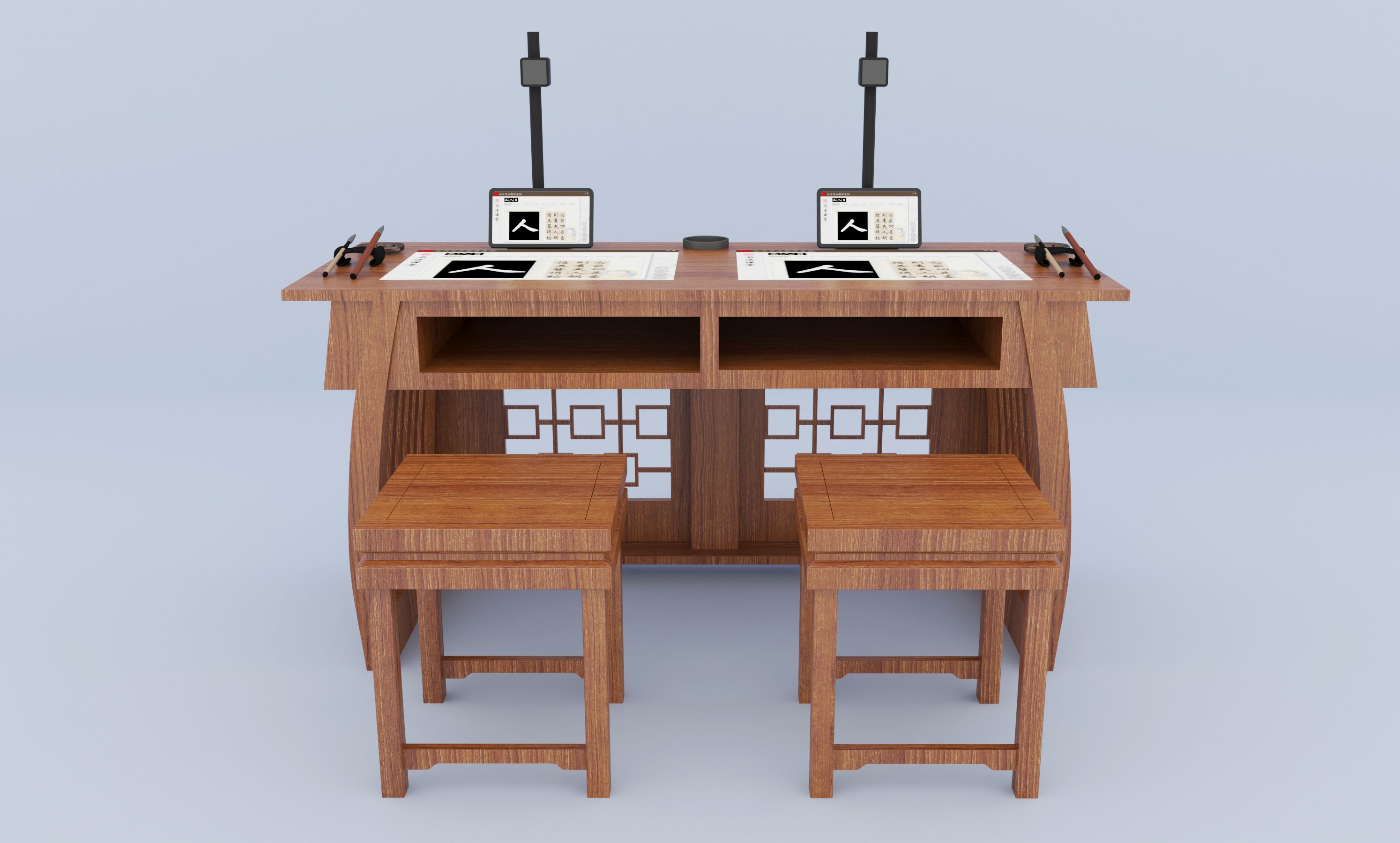 智慧书法教室：智能评测系统，开启书法教学数据时代