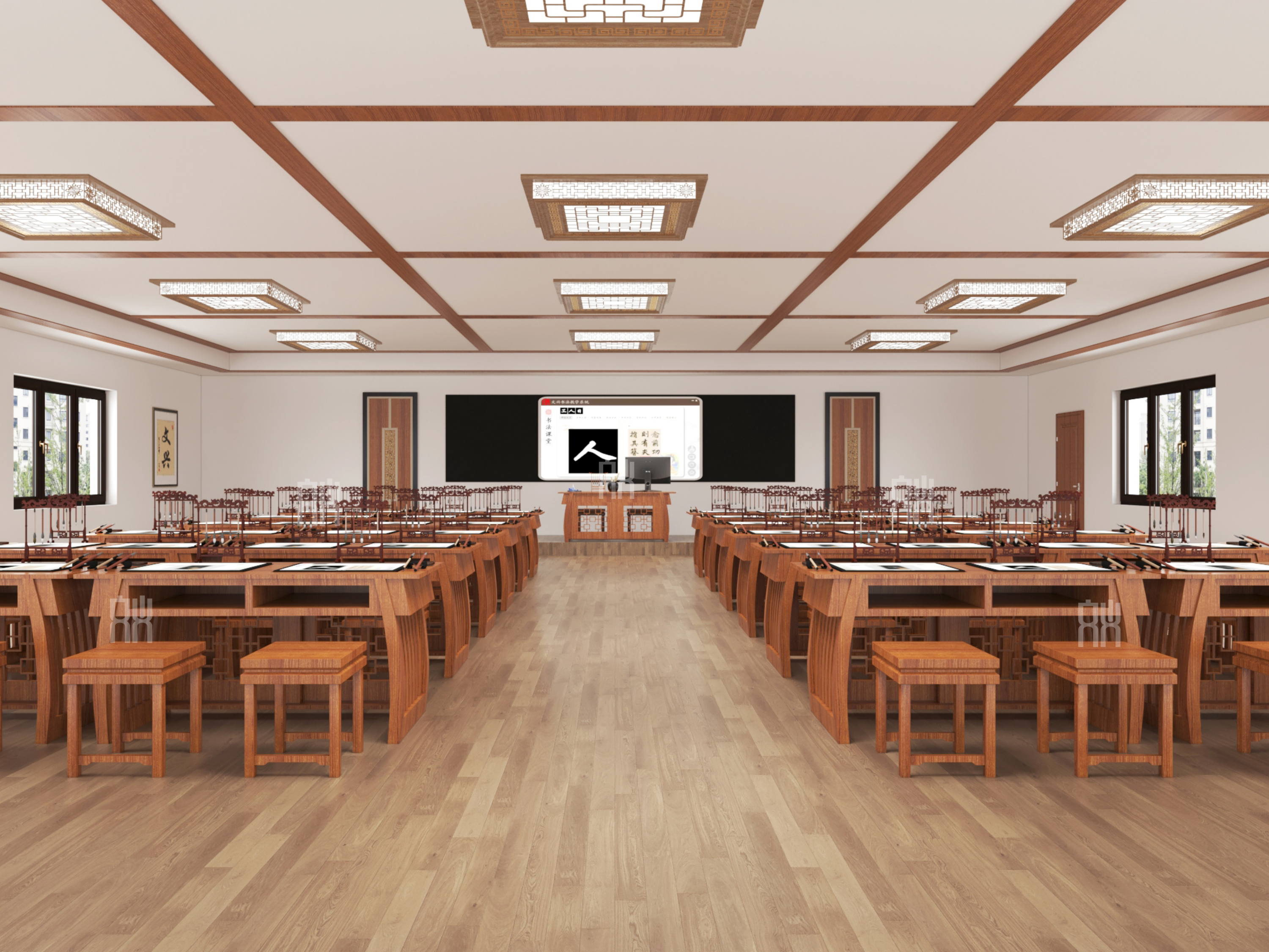 文兴交互式数字临摹台部署方案